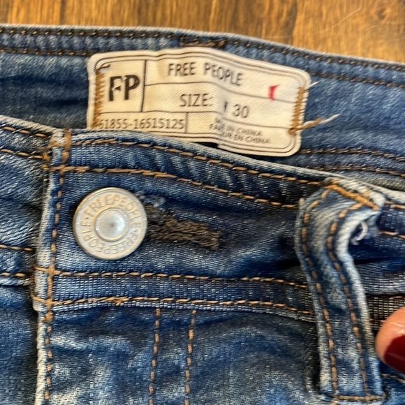 Free People High Rise Skinny Jeans - Picture 9 of 12